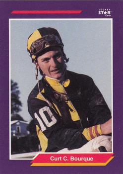 1992 Jockey Star #28 Curt Bourque Front